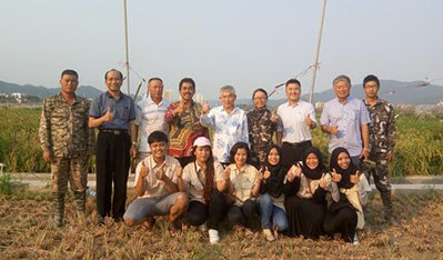 印度尼西亚索罗大学副校长访问海角社区在线
有限公司海南基地