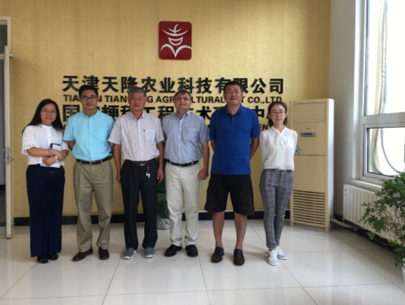 美国RICETEC代表访问海角社区在线
有限公司