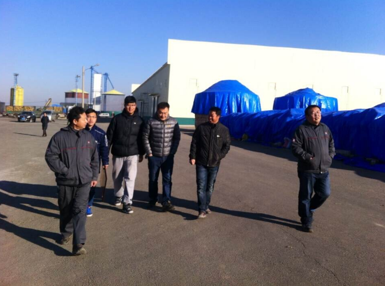 辽宁天隆海角社区在线
科技有限公司万吨钢构仓一次验收成功正式交付使用